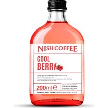 Coffee Cold Brew Berry Aromalı Içecek 200 ml - Cam Şişe