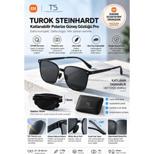 Xiaomi Mijia Katlanabilir Polarize Güneş Gözlüğü UV400 8 Katmanlı Oar Kaplama Tac Lens TR90 Amber Kahverengi Unisex MJTA01LM