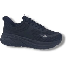 Lescon Maji 4 Easystep Siyah Unisex Yürüyüş Koşu Spor Ayakkabı