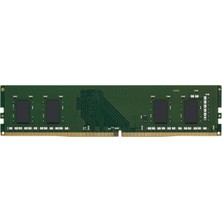 Kingston Markalı Bellek 8 GB Ddr4 2666MT/S Dımm Tek Kademeli Modül KCP426NS6/8 Masaüstü Belleği