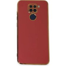 Akıllı Bayi Xiaomi Redmi Note 9 Kılıf Volet Silikon - Kırmızı