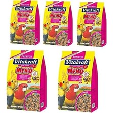 Ayrex Vitakraft Menü Paraket Yemi 1000 G x 5 Adet