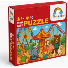 Thinky Boo Lunapark Mini Puzzle 40 Parça 3-7 Yaş Eğitici Çocuk Puzzle Yapboz