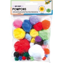 Ayrex 50309 Ponpon Set Basic Renkler