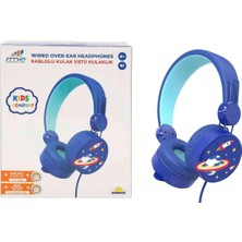 Uravas Store S02002604 -Sun-Gle-Ech-Kulaklık Mikrofonlu Kablolu Uzay Resimli Mv.