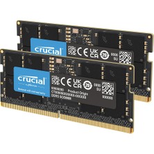 Crucial Kritik Ram 64GB Kit (2X32GB) Ddr5 5200MHZ (Veya 4800MHZ) Dizüstü Bilgisayar Belleği CT2K32G52C42S5