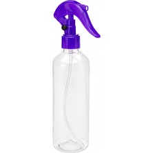 Uravas Store Promosyonca Plastik Sprey Şişesi, Boş, Şeffaf (Mor)