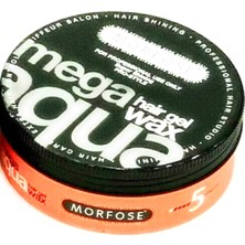 Uravas Store Morfose Mega Aqua Hair Gel Wax Orange 150ML (5)(Iml Baskılı) 1 Paket (1 x 1 Adet)