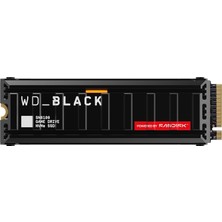 Sandisk Technologies, Inc. Wd_black SN8100 1 Tb Pcıe 5.0x4 Nvme M.2 Ssd, Soğutuculu (14.900 Mb/s'ye Kadar Okuma Hızları, 11,00 Mb/s'ye Kadar Yazma Hızları, Tlc 3D Cba Nand) - Sandısk Tarafından Destek