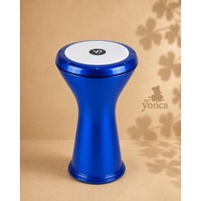 Ayrex Vd Vatan 3026 Mavi Döküm Darbuka Vatan Oryantal Profesyonel Solo Darbuka Royal Mavi 44,5 cm