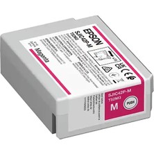 Epson SJIC42P-M C13T52M340 Kırmızı Orijinal Kartuş