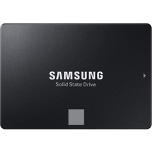 Samsung 870 Evo Sata Iıı 2,5" Ssd, 2 Tb, 560 Mb/s Okuma, 530 Mb/s Yazma, Dahili Ssd, Hızlı Veri Aktarımı Için Sabit Sürücü, MZ-77E2T0B/EU