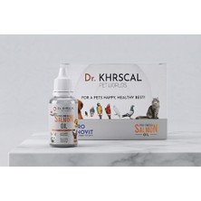 Yıldem Dr. Khrscal Pro-Omega Salmon Oil 50 ml - Kedi ve Köpek Somon Yağı Desteği