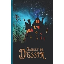 Uravas Store Independently Published Carnet De Dessin: Cahier De Dessin Pour Ado Et Adulte Halloween - Format A5 - 100 Pages Blanches - Couverture Souple - Pour Dessiner, Écrire Ou Faire Des Croquis