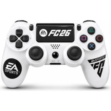 Sanal Ticaretiniz P4M Kablosuz Oyun Kolu Double Motor Titreşimli Şarj Edilebilir Ps4 Uyumlu