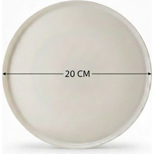 Toledo Pasta Tabağı 20CM Krem Rinart