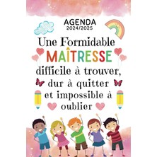 Uravas Store Independently Published Cadeau Personnalisé Maitresse: Agenda Semainier, Cadeau Institutrice Maternelle, Atsem, Nounou (French Edition)