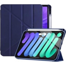 Uravas Store Constraın - Samsung Galaxy Tab S9 Fe/ S10 Fe 10.9 Inch ile Uyumlu Kalem Bölmeli Katlanabilir Standlı Akıllı Kapak - Lacivert