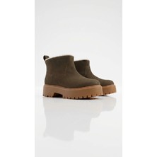 Timberland Kadın Bot Sıcak Astarlı Platform Taban Kışlık Günlük Outdoor Rahat Konforlu Model TB0A283GW011