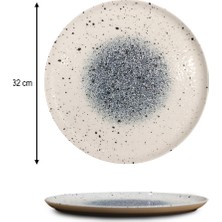 Valencia Servis Tabağı (Pizza) 32CM Dijital Splash Rinart