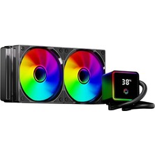 Ayrex Frısby FCL-240B Argb 240MM Siyah Işlemci Sıvı Soğutucu