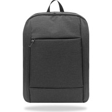 1001 Unisex Su Geçirmez 3 Gözlü 15.6 Inch Laptop Macbook Çantası AL5323