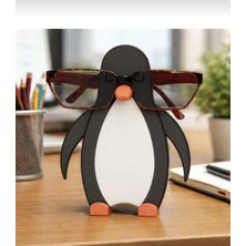 3D Fabrikam 🐧penguen Gözlük Tutucu Stand | Dekoratif Masaüstü Gözlük Standı | Sevimli Penguen Gözlük Askısı
