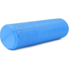 Ayrex Foam Roller Masaj Köpüğü Köpük Rulo Yuvarlama Köpüğü 60 cm Mavi