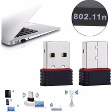 Ayrex Super Wireless USB Mini USB Kablosuz Wi-Fi Alıcı Adaptör 150 Mbps 802.11N