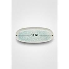 Toledo Oval Kayık Tabak 16X8,5CM Dijital Asel Rinart