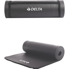 Ayrex Konfor Zemin 15 mm Taşıma Askılı Pilates Minderi Yoga Matı, Lila, 15 mm