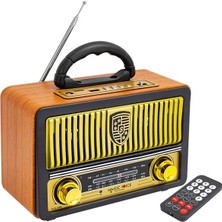 Renas Store Magicvoice MV-112BT USB - Sd - Fm - Bluetooth Destekli Nostaljik Radyo