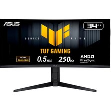 Ayrex Tuf Gaming VG34WQML5A 34 Inç 1440P 250Hz Ultra Wide Gaming Monitör