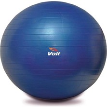Ayrex T5404 65 Cm. Pilates Topu + Pompa Hediyeli Unisex, Mavi, Tek Beden