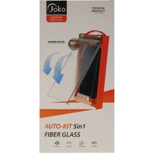 Glblseme Joko Xiaomi Redmi Note 14 Pro 4g Autokit 5in1 Fiber Hayalet Cam Ekran Koruyucu
