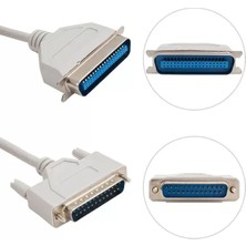 Motto Ticaret Powermaster PM-4940 1.5 Metre IEEE1284 DB25 Erkek - DB25 Dişi Paralel Lpt Yazıcı Kablosu