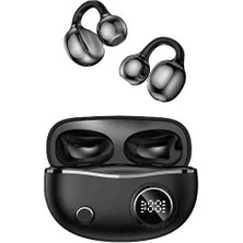 Technio Yxg-10 Premium Clip-On Kulak Klipsli Açık Kulak Bluetooth 5.4 Kablosuz Kulaklık - Dijital Şarj Göstergeli