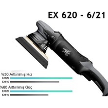 Shine Mate EX620 6/21 150 mm Orbital Deluxe Polisaj Makinesi 800W Güç Özellikleri ile Yüksek Performans