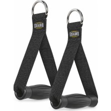 Excalibur Fitness Elcik Siyah 25 cm Çift