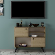 Mert Sert Mobilya Care 90 cm TV Sehpası Modern Tasarım ve Suntalam Malzeme ile 75 cm Yükseklik