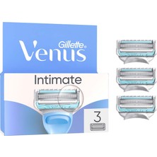 Gillette Venus Kasık Tüyleri ve Cildi,3 Tıraş Bıçağı Yedekleri