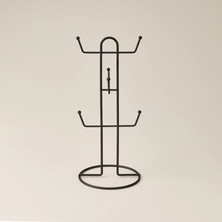 Suntel Metal Kupa Askısı - Siyah - 30 cm