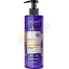5 Adet Urban Care Biotin & Keratin Şeffaf Şampan 700 ml