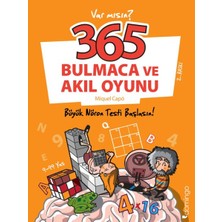 Domingo Yayınevi 365 Bulmaca ve Akıl Oyunu - Büyük Nöron Testi Başlasın!