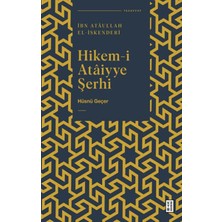 Ketebe Yayınları Hikem-I Ataiyye Şerhi