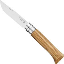 Opinel Inox No 8 Zeytin Saplı Paslanmaz Çelik Çakı OP-002020