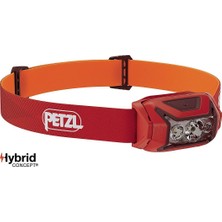 Petzl Actik Kafa Feneri - 450 Lümen - Kırmızı