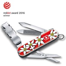Victorinox 0.6463.840 NailClip 580 Edelweiss Desenli Tırnak Makaslı Çakı