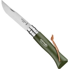 Opinel Inox No 8 Haki Paslanmaz Çelik Çakı OP-001703