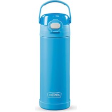 Thermos F422 Funtainer Çocuk Pipetli Termos 0,47L Electric Blue 024331